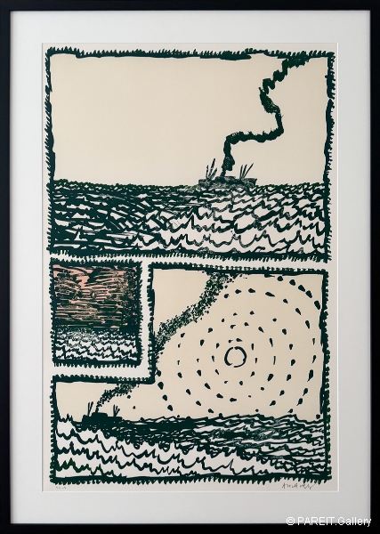 ALECHINSKY Pierre - Le Volturno II